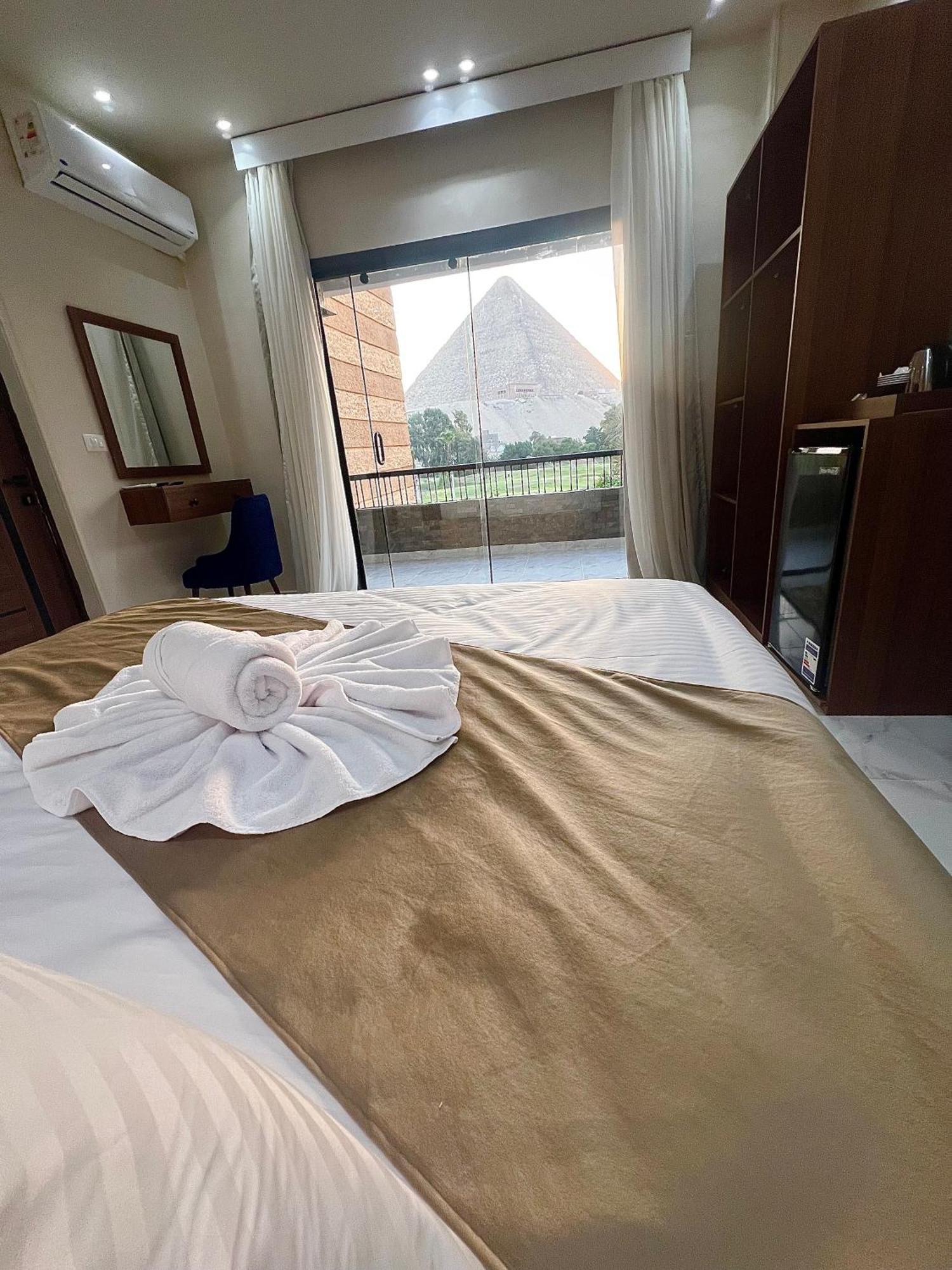 New Glamour Pyramids Hotel Kafret el-Gabal Extérieur photo